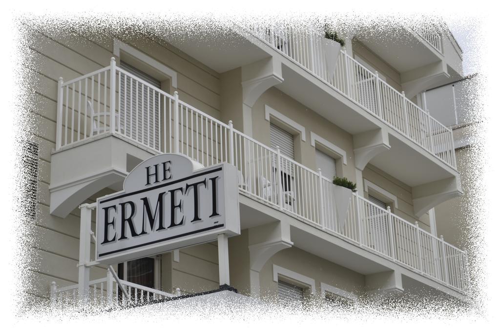 Hotel Ermeti B&B Brunch Riccione Exterior foto
